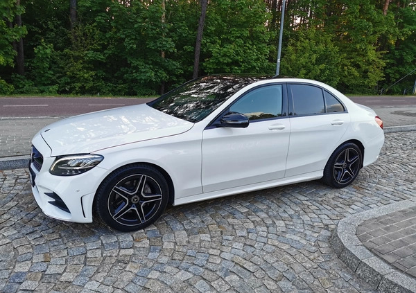 Mercedes-Benz Klasa C cena 108300 przebieg: 55000, rok produkcji 2019 z Lubraniec małe 596